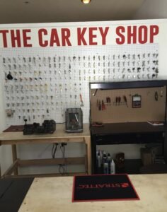 The Car Key Shop Auto Locksmith interior